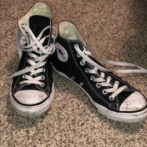 Black High Top Converses